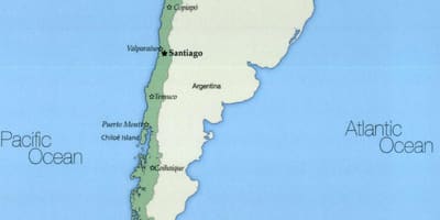 চিলি iquique মানচিত্র